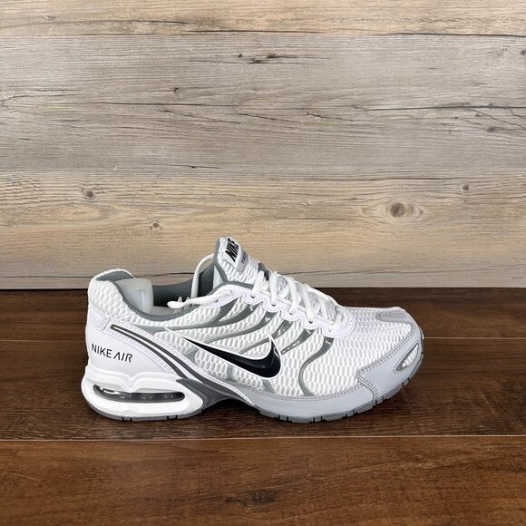 Nike Air Max Torch 4 Mens Size 10.5 White Anthracite Wolf Grey 343846 100 - Picture 3 of 9